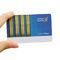 Bezstykowa karta Metro ABS Transport Rfid Ic Card  EV1 4K Chip