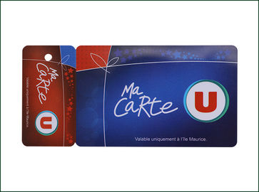 Pełny kolor Niestandardowa karta członkowska, plastikowa karta ID typu odczytu / zapisu