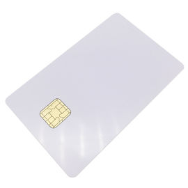 ISO 7816 CR80 Kontakt z kartą RFID z kartą chipową SLE4442 FM4442