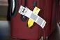 Niestandardowy RFID 860 ~ 960 MHz 475 * 54 mm Naklejka na bagaż Etykieta bagażowa do zarządzania śledzeniem