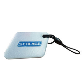 LF wodoodporny T5577 RFID Epoxy Tag Custom Key Fob Przepisuje się 125 KHz