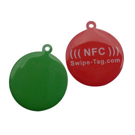 HF NFC NFC213 RFID Tag dyskowy, kod QR i kod URL Kodujący RFID Pet Tag